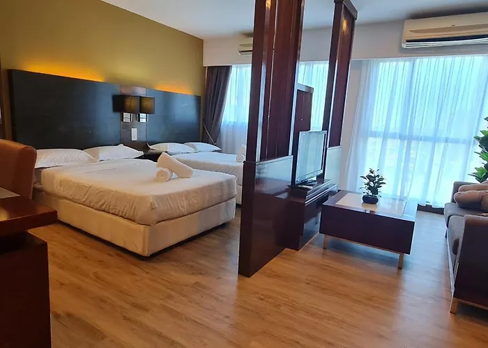 Bv4 Studio Hotel Suite Homestay Kk City Centre
