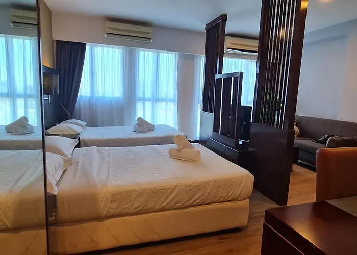 Bv4 Studio Hotel Suite Homestay Kk City Centre